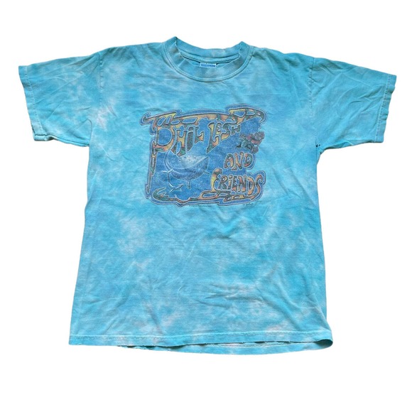 American Apparel PHIL LESH Band T-shirt, Men's XXL equivalent. cotton white type Vintage Second Hand